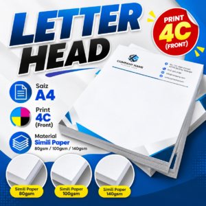Letter Head Printing Malaysia A4 Simili Paper | AA Cetak