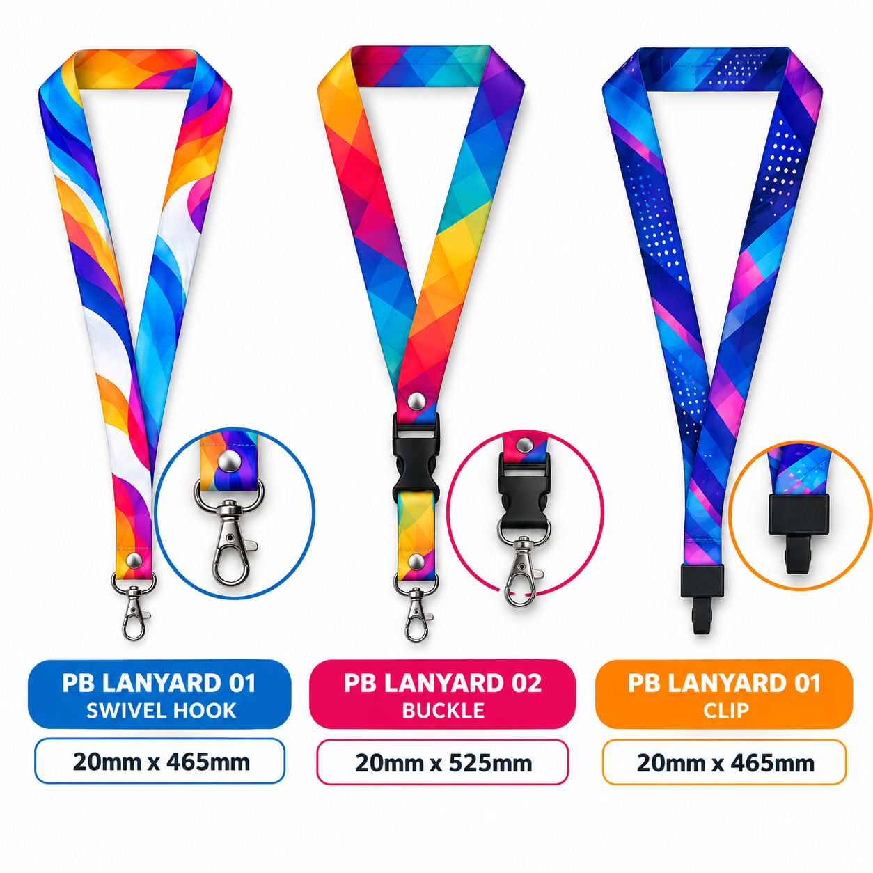 Custom Lanyard Printing Malaysia | AA Cetak